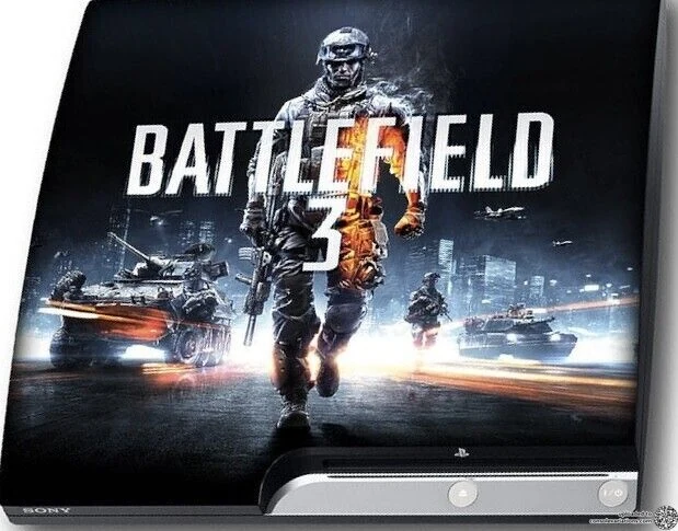 Sony PlayStation 3 Slim Battlefield 3 Airbrush