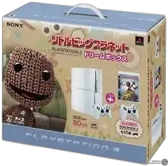 Sony PlayStation 3 Ceramic White Little BIG Planet Bundle (JP)