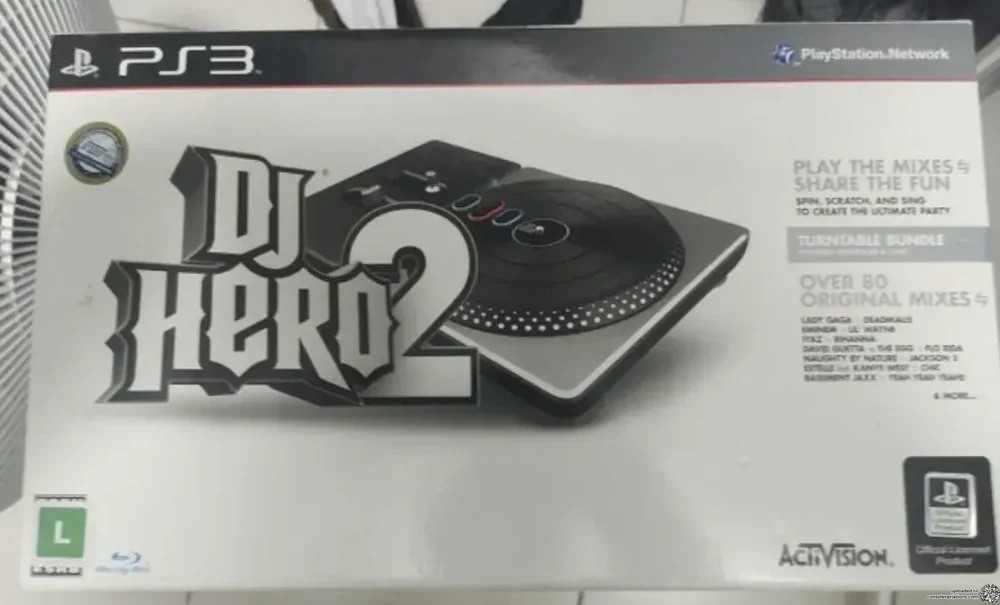 Sony PlayStation 3 DJ Hero 2 Turntable (BR)