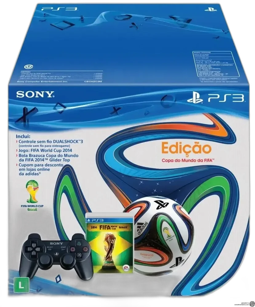 Sony PlayStation 3 FIFA World Cup 2014 Controller Bundle