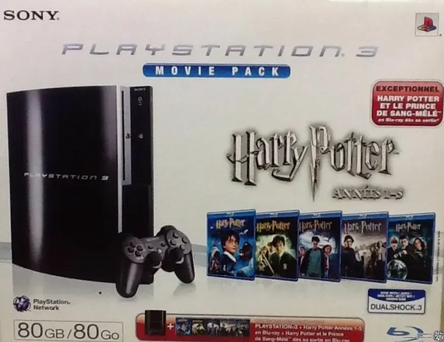 Sony PlayStation 3 Harry Potter Movie Pack