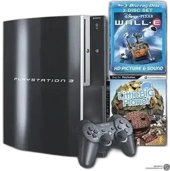 Sony PlayStation 3 Little BIG Planet Wall-E Movie Bundle