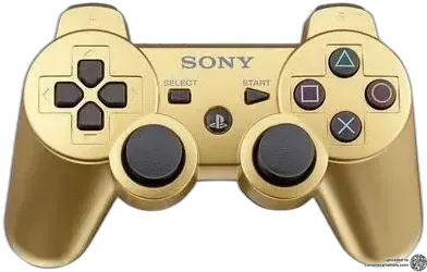 Sony PlayStation 3 Metallic Gold Controller