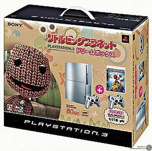 Sony PlayStation 3 Satin Silver Little BIG Planet Bundle (JP)