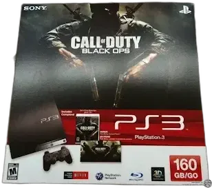 Sony PlayStation 3 Slim Call of Duty Black Ops Bundle