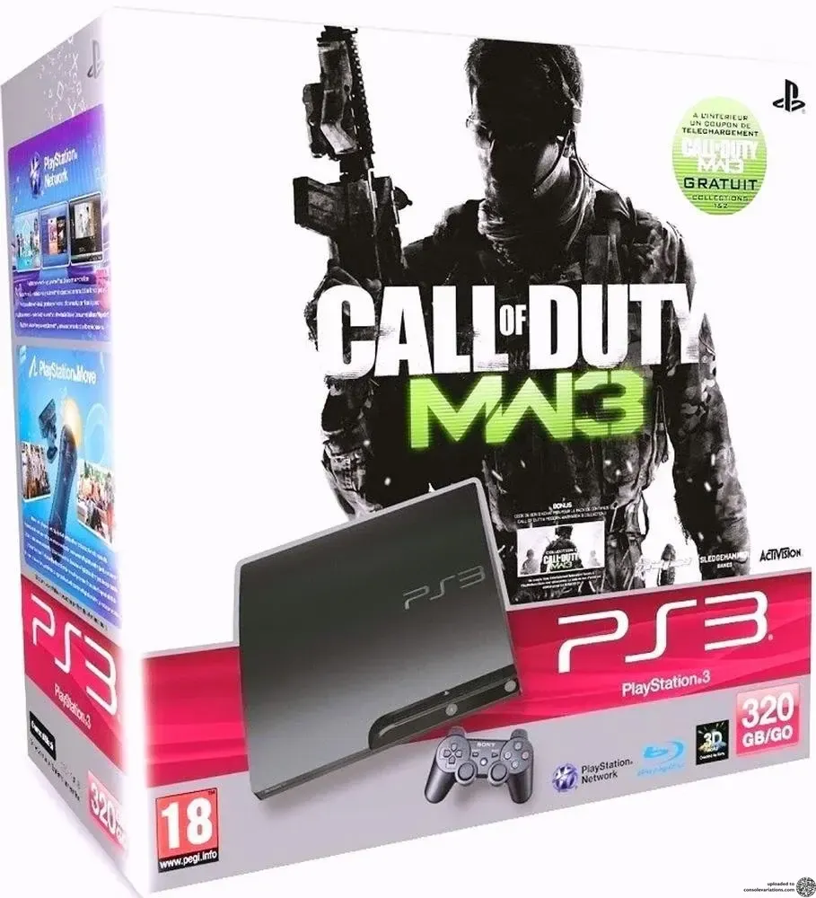 Sony PlayStation 3 Slim Call of Duty Modern Warfare 3 Bundle (EU)