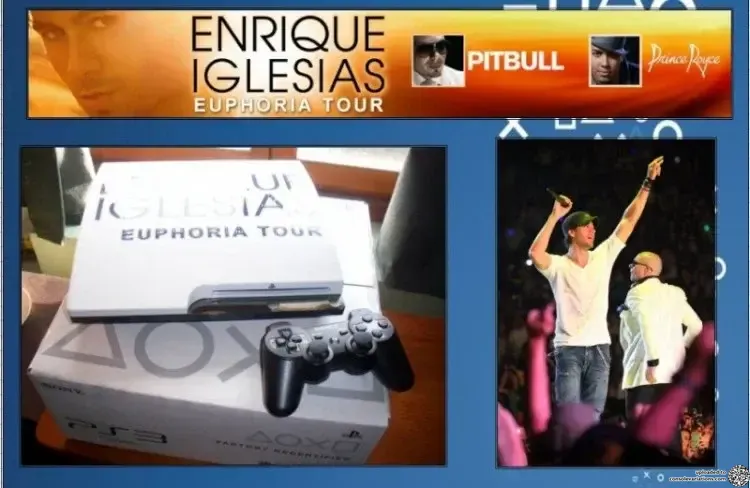 Sony PlayStation 3 Slim Enrique Iglesias
