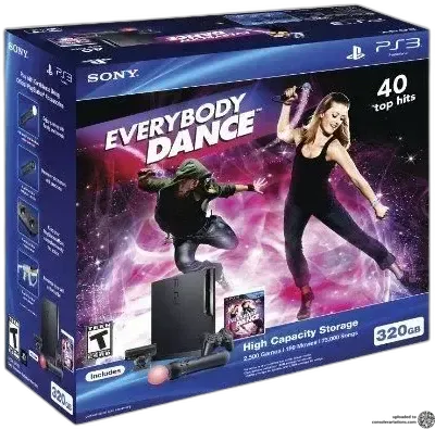 Sony Playstation 3 Slim Everybody Dance Bundle