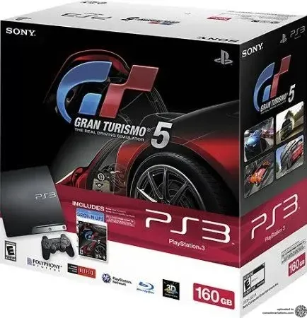 Sony PlayStation 3 Slim Gran Turismo 5 160GB Bundle