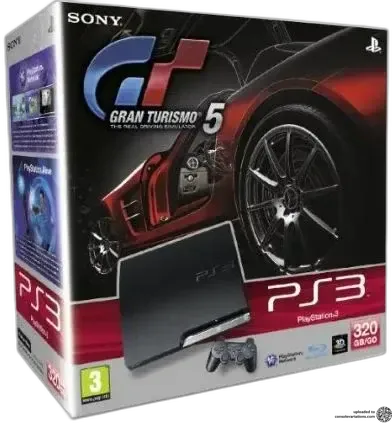 Sony PlayStation 3 Slim Gran Turismo 5 Bundle