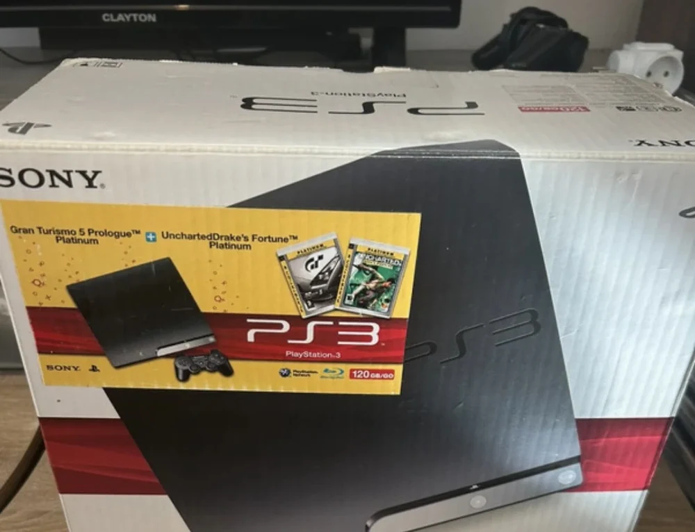 Sony PlayStation 3 Slim Gran Turismo 5 Prologue + Uncharted Drake’s Fortune Bundle