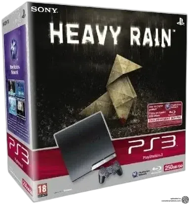 Sony Playstation 3 Slim Heavy Rain Bundle