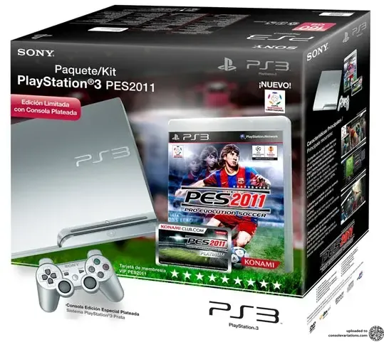 Sony PlayStation 3 Slim Pro Evolution Soccer 2011 Bundle (ES)