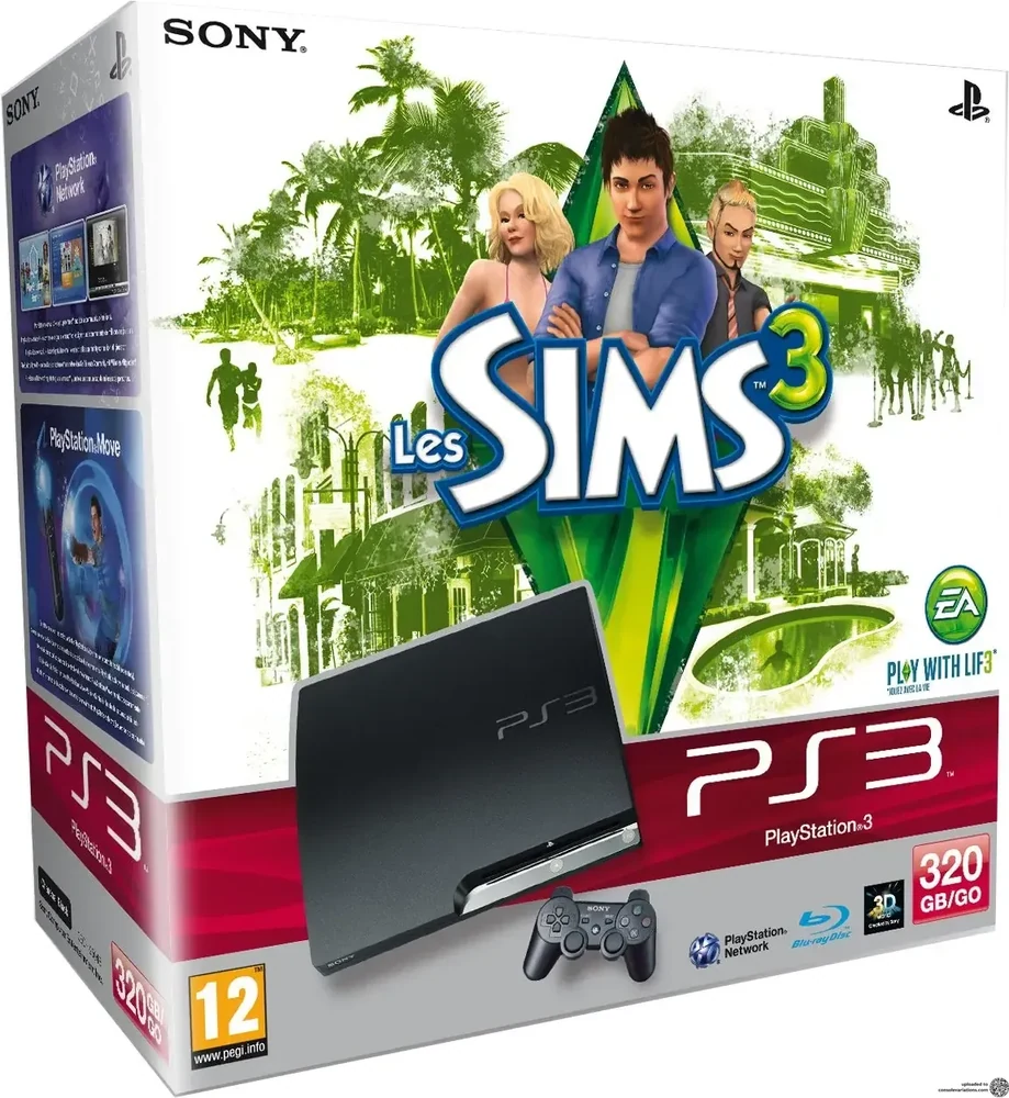 Sony PlayStation 3 Slim The Sims 3 Bundle (FR)