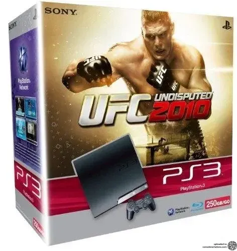 Sony PlayStation 3 Slim UFC Undisputed 2010 Bundle