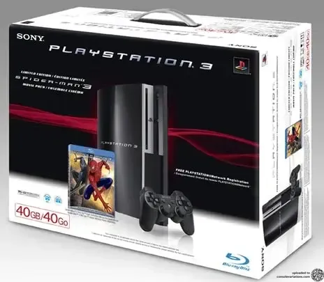 Sony PlayStation 3 Spider-Man 3 Blue-Ray Bundle