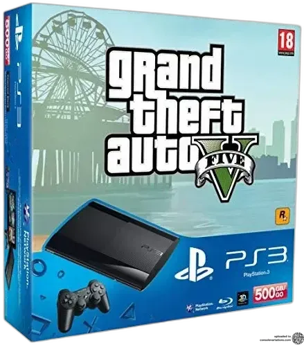 Sony PlayStation 3 Super Slim Grand Theft Auto V Bundle