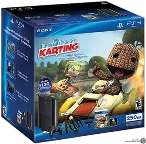 Sony PlayStation 3 Super Slim Little BIG Planet Karting Bundle