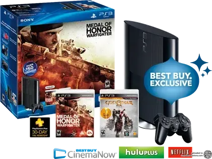 Sony PlayStation 3 Super Slim Medal of Honor Warfighter Bundle