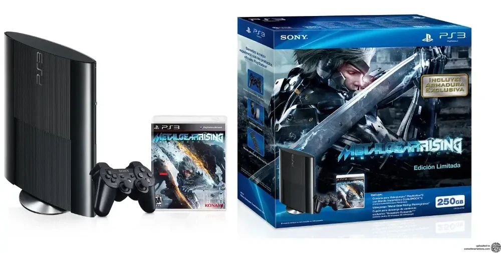 Sony PlayStation 3 Super Slim Metal Gear Rising Bundle (ES)