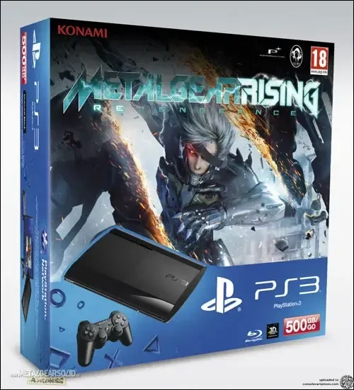 Sony PlayStation 3 Super Slim Metal Gear Rising Bundle