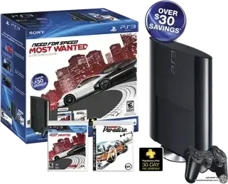 Sony PlayStation 3 Super Slim Need for Speed Most Wanted Bundle