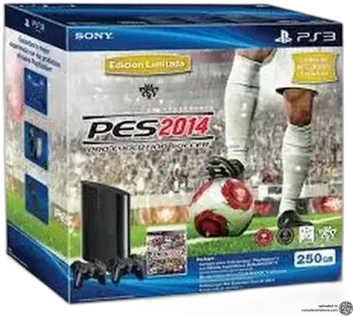 Sony PlayStation 3 Super Slim PES 2014 White Bundle