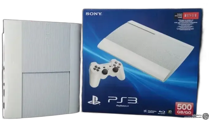 Sony PlayStation 3 Super Slim White (NA)