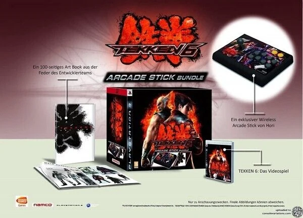 Namco PlayStation 3 Tekken 6 Arcade Stick Bundle