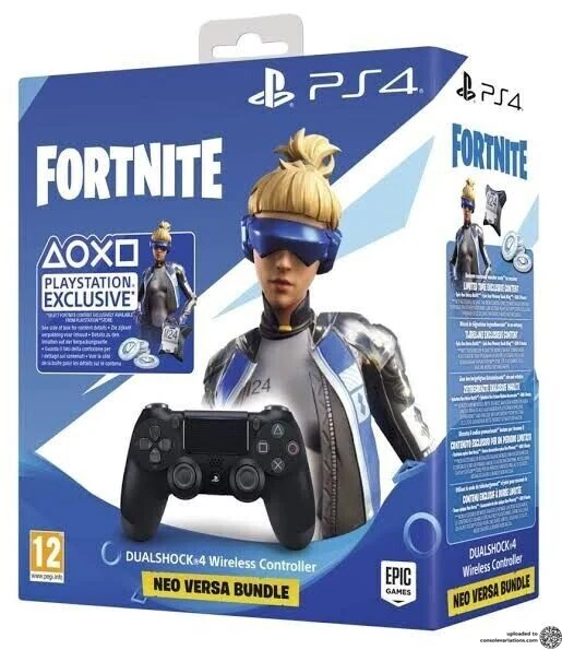 Sony PlayStation 4 Dualshock 4 Fortnite Neo Versa Bundle