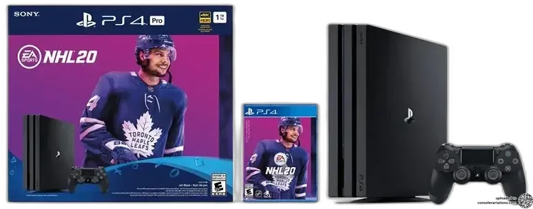 Sony PlayStation 4 1TB Pro NHL 20 Bundle