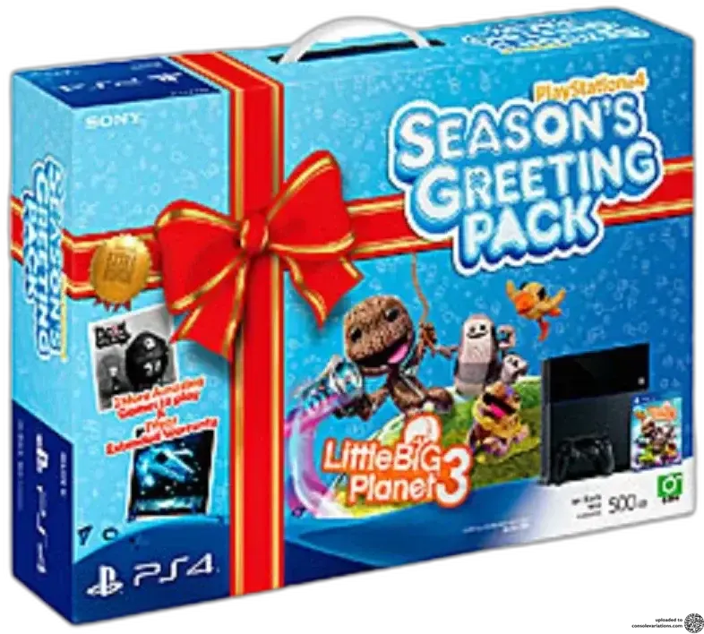 Sony PlayStation 4 Black Season Greeting Pack