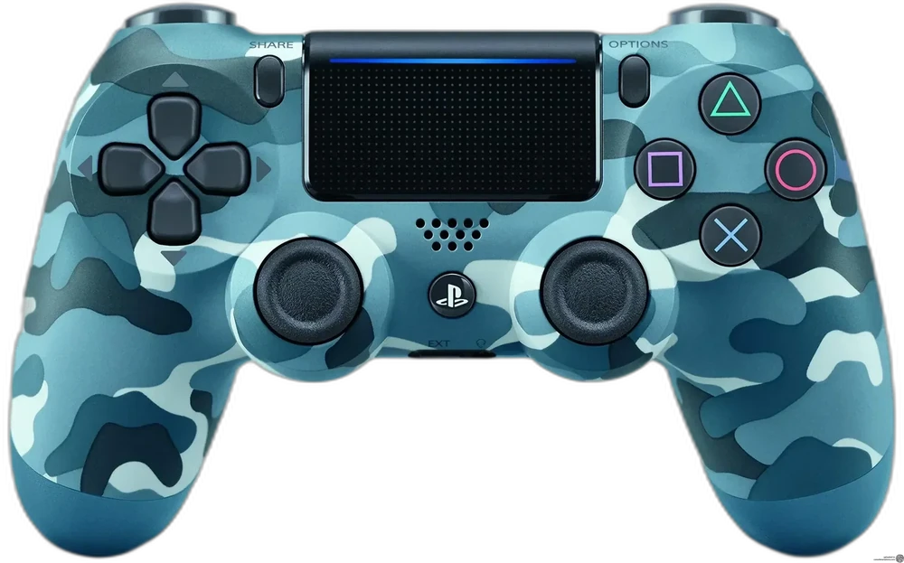 Sony PlayStation 4 Blue Camouflage Controller