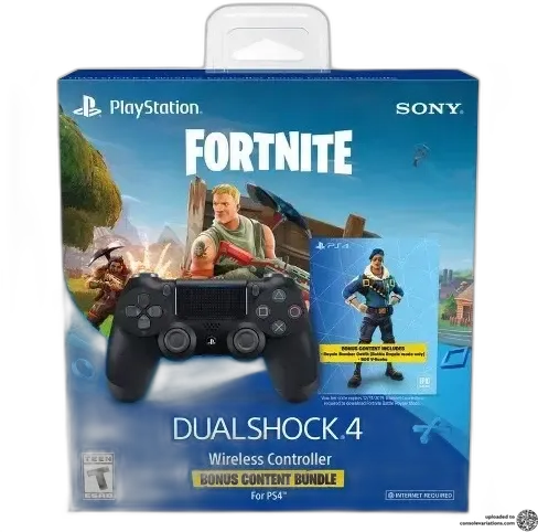 Sony PlayStation 4 Controller + Fortnite Bonus Content