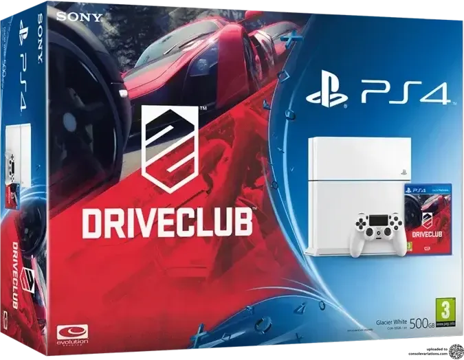 Sony PlayStation 4 Driveclub White Bundle