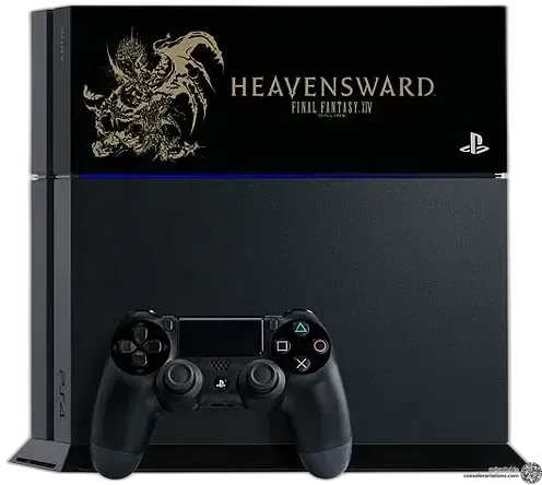 Sony PlayStation 4 Final Fantasy XIV Heavensward Jet Black