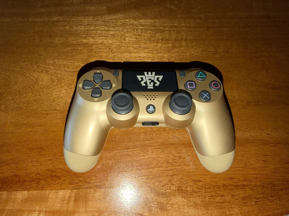 Sony PlayStation 4 Gold DualShock 4 PES Controller
