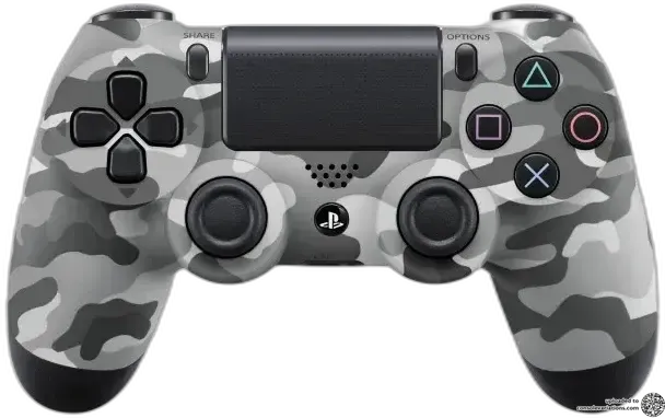 Sony PlayStation 4 Grey Camouflage Controller