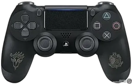 Sony PlayStation 4 Monster Hunter World Iceborne Black Controller
