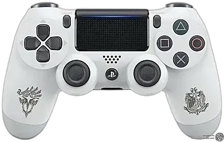 Sony PlayStation 4 Monster Hunter World Iceborne White Controller