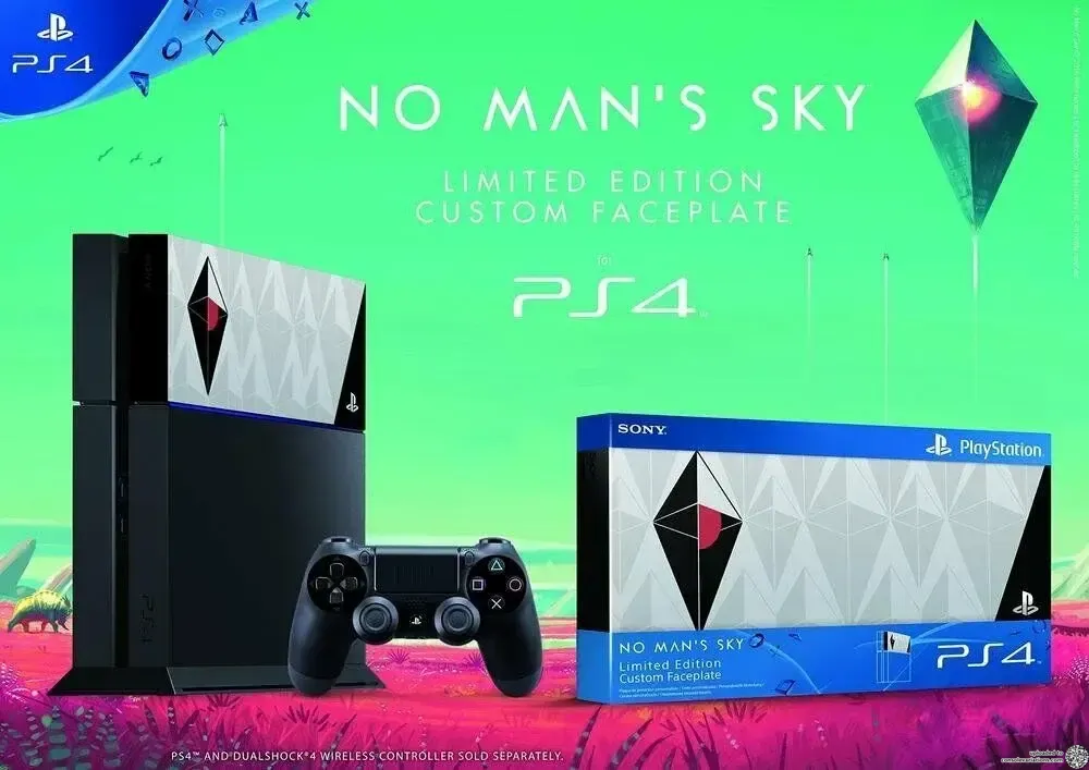 Sony PlayStation 4 No Man's Sky Faceplate