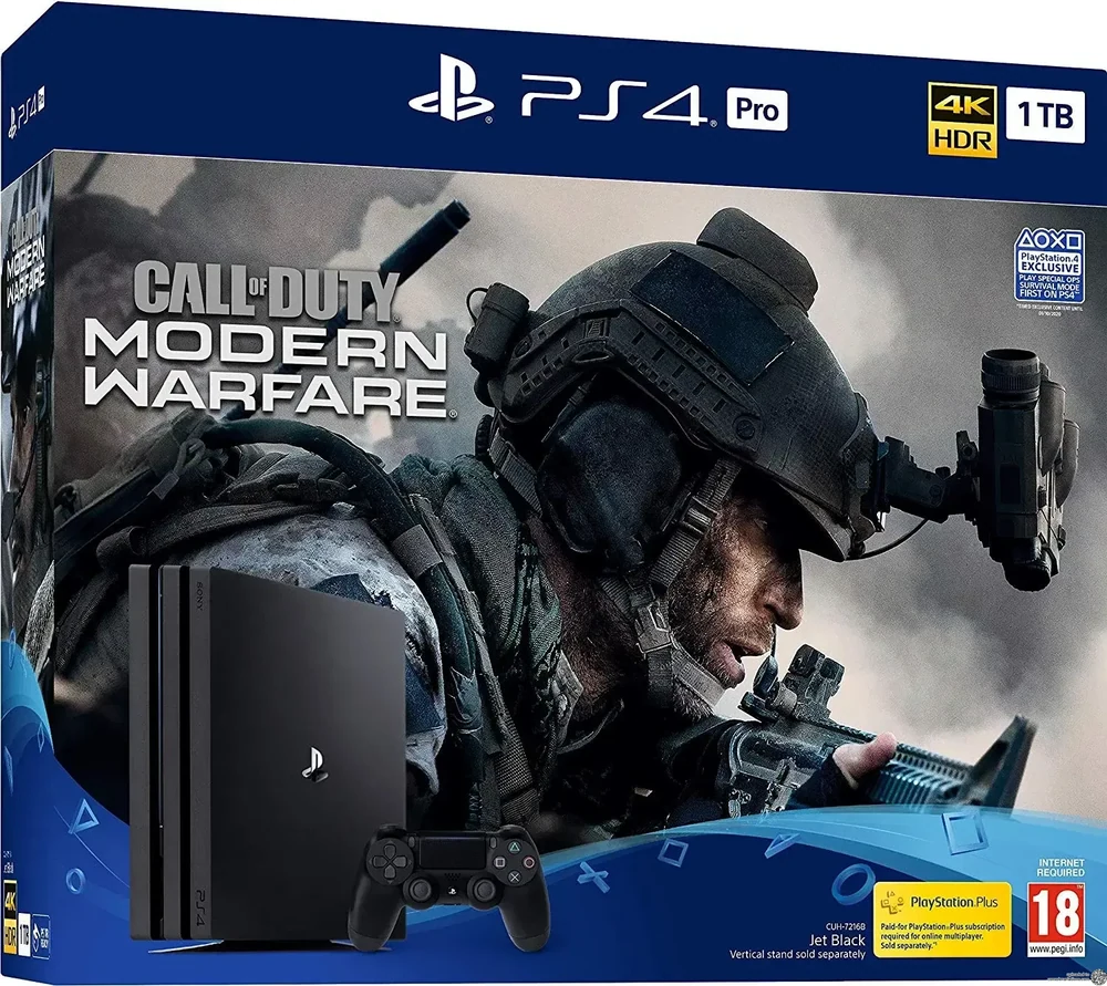 Sony PlayStation 4 Pro Call of Duty Modern Warfare Bundle
