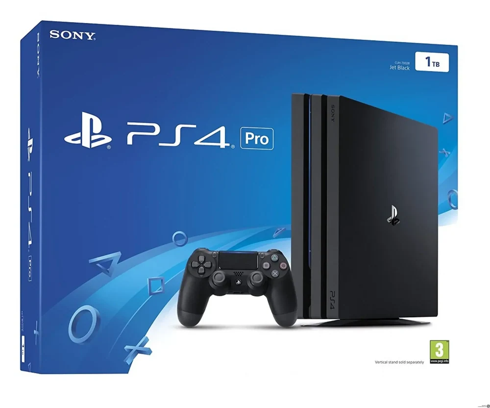 Sony PlayStation 4 Pro Jet Black (NA)
