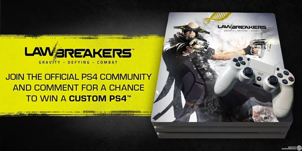 Sony PlayStation 4 Pro Lawbreakers