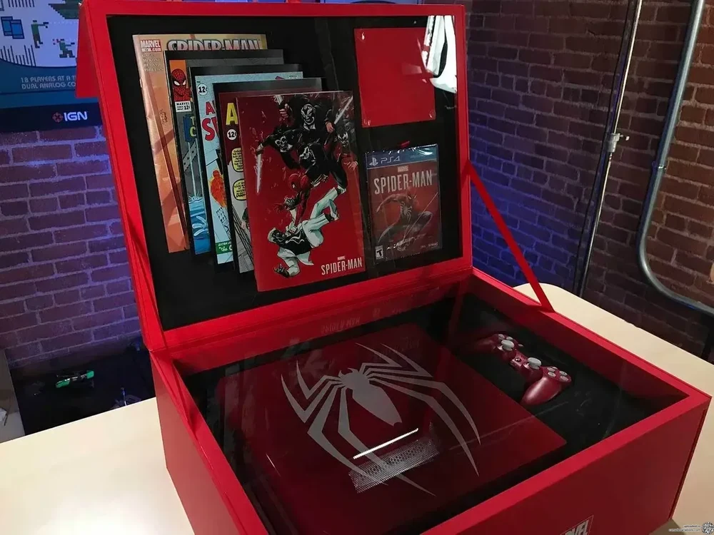 Sony PlayStation 4 Pro Spider Man VIP Kit