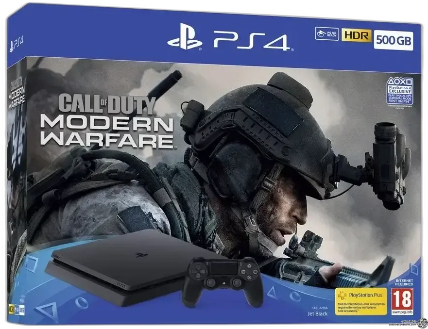 Sony PlayStation 4 Slim Call of Duty Modern Warfare Bundle