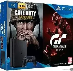 Sony PlayStation 4 Slim Call of Duty WWII + Gran Turismo Bundle