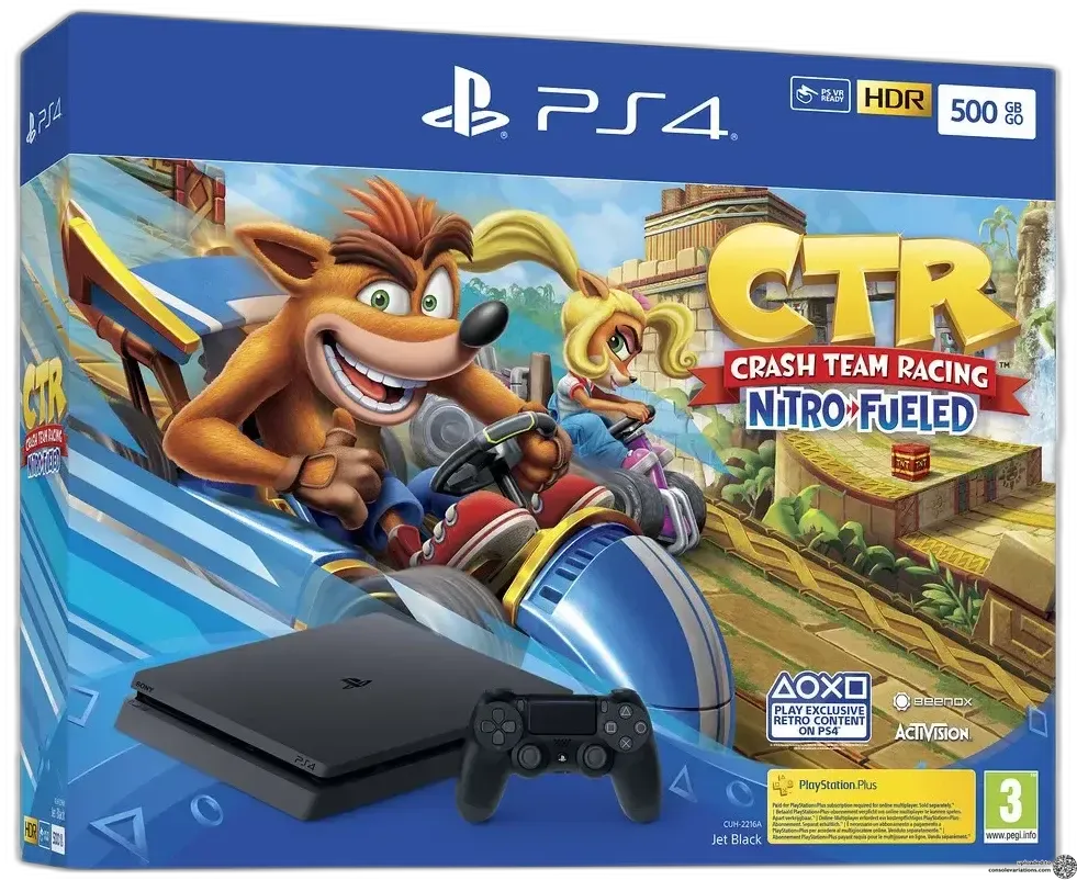 Sony PlayStation 4 Slim Crash Team Racing Bundle