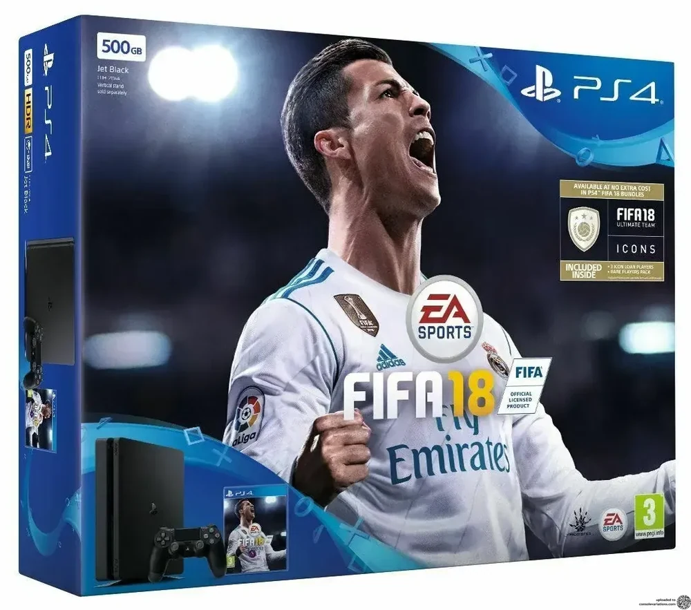 Sony PlayStation 4 Slim Fifa 18 Bundle
