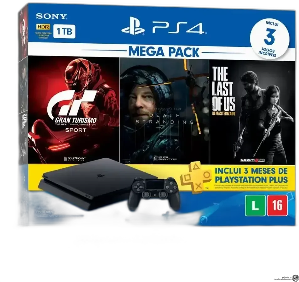 Sony PlayStation 4 Slim Mega Pack V10 Bundle